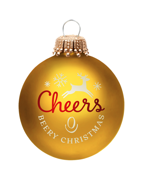 Christbaumkugeln gold (4 Stück)