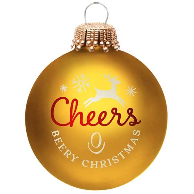 Christbaumkugeln gold (4 Stück)