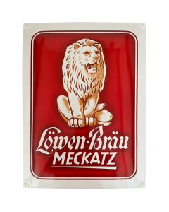 Meckatzer Blechschild Vintage