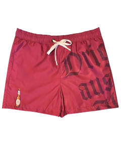 Weiß-Gold Badehose
